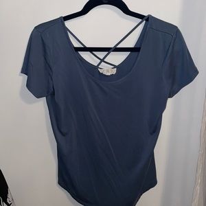 Blue tee shirt
